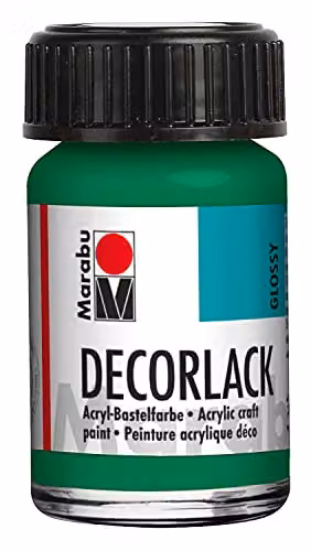 Decorlack Acryl Marabu 15 ml Verde Vegetale