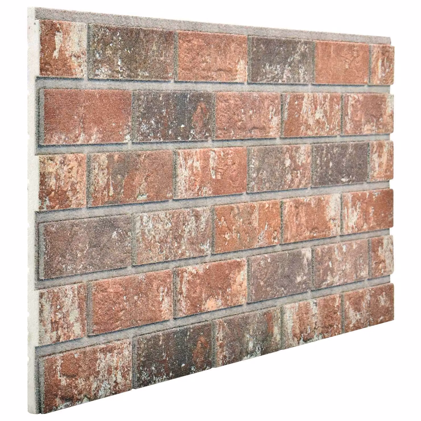 Set di 10 pannelli murali 3D effetto pietra vidaXL in polistirolo, Marrone Scuro e Grigio, L: 100 cm x H: 50 cm – 1