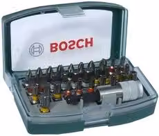 Set di 32 inserti per avvitatore Bosch multicolore – 1