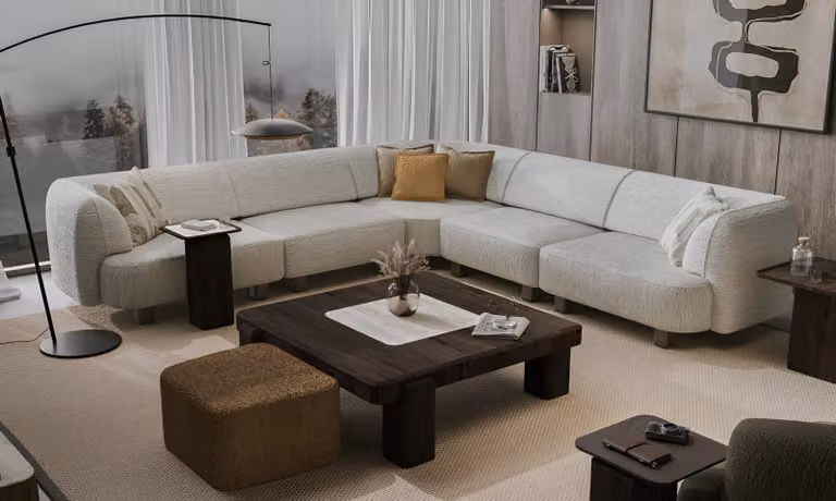 Grau L-Form Polstersofa Wohnzimmer Textilcouch Edle Ecksofas