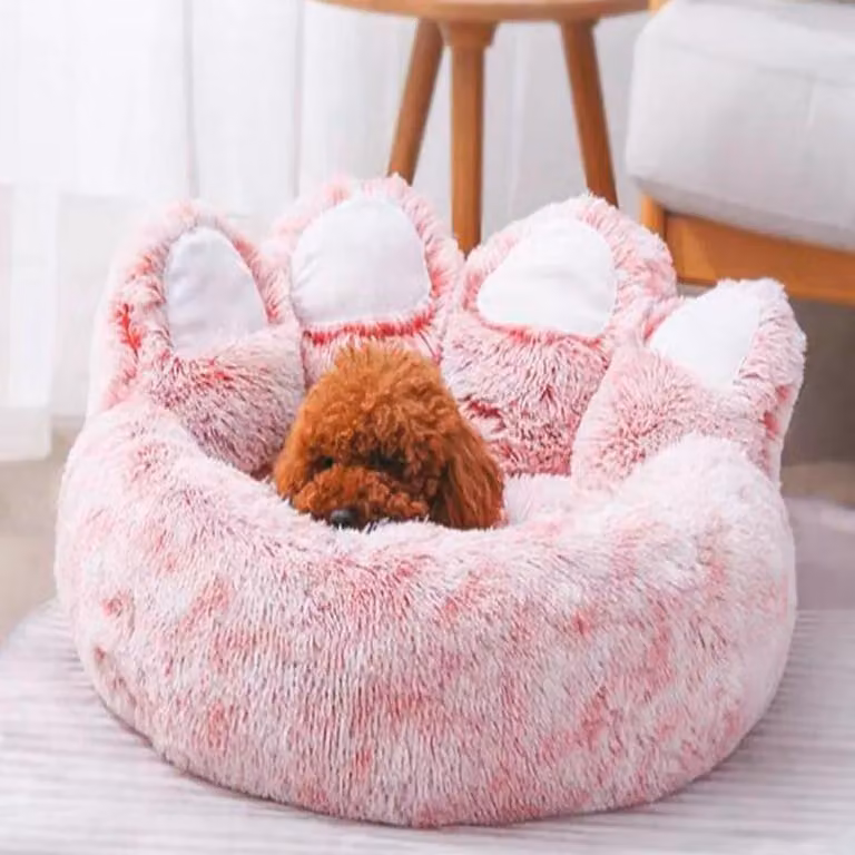 Cuccia confortevole per cani e gatti: lavabile, calda e con base antiscivolo