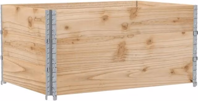 Paretali per Pallet 3 pz 120x80 cm in Legno Massello di Pino CFW9616984