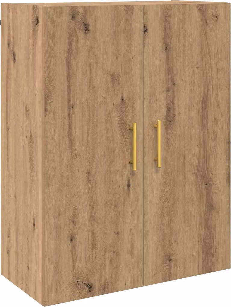 Armadietto a muro Rovere artigianale 69,5 x 34 x 90 cm