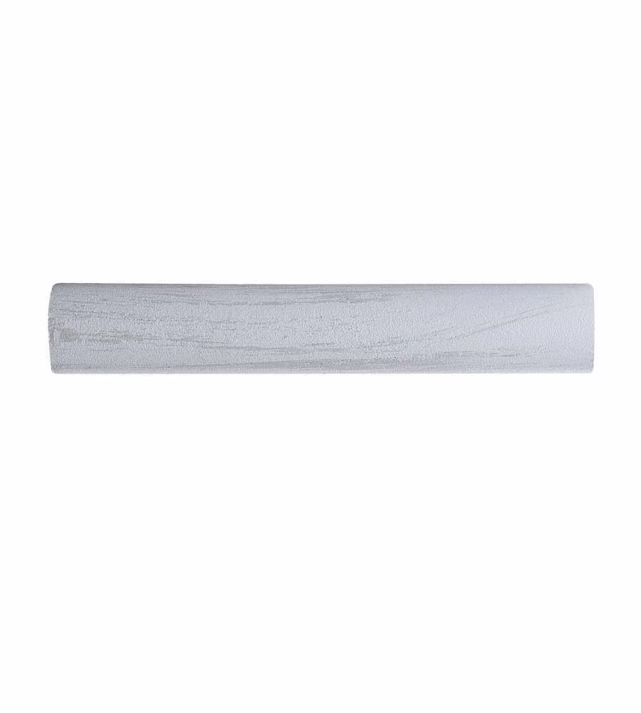 Cintacor Bastone per Tende in Metallo Bianco-Beige 250 cm