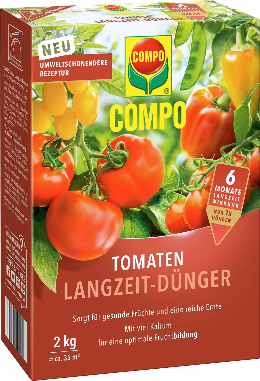COMPO Concime a lenta cessione per pomodori 2 kg