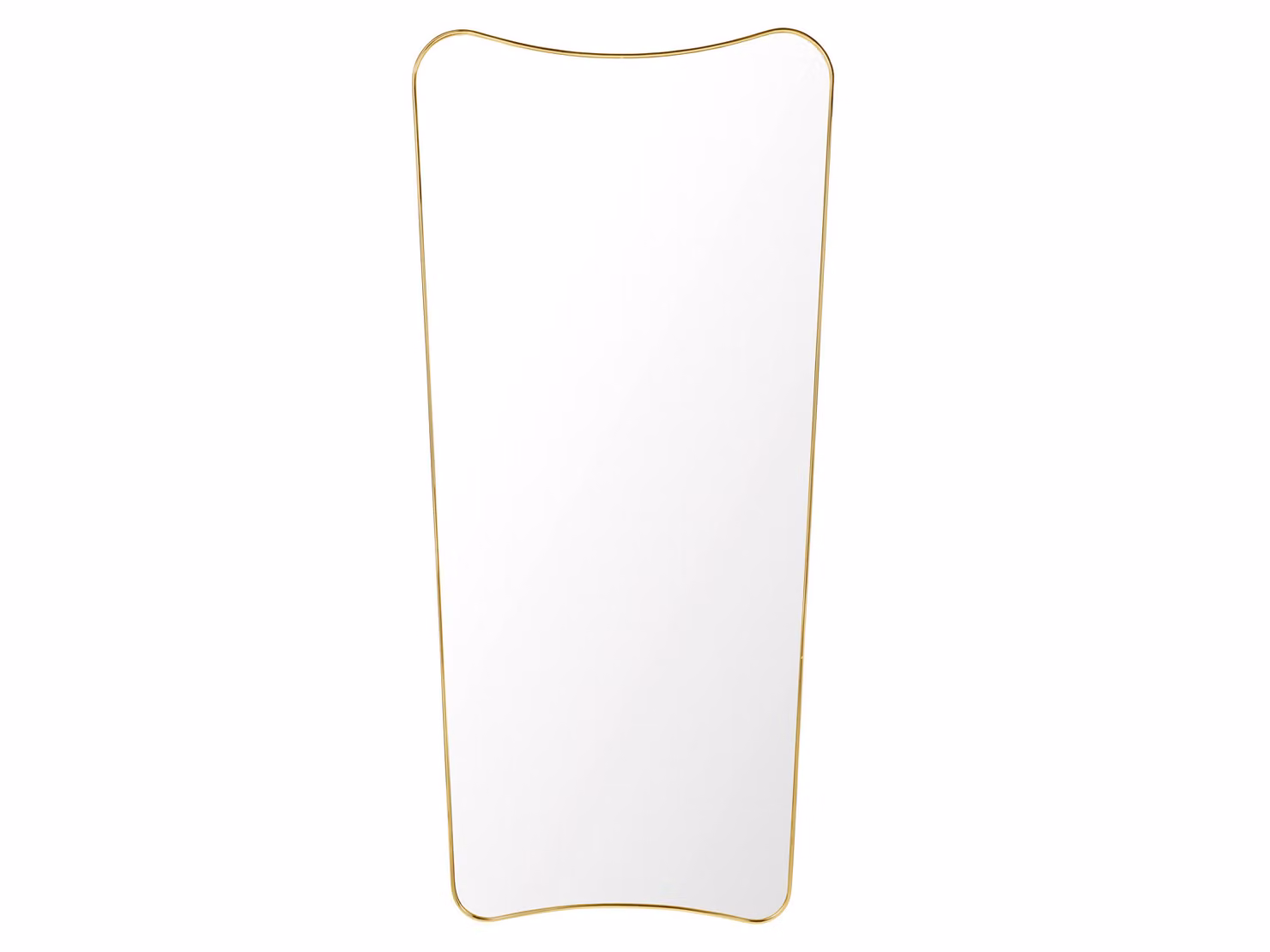F.A. 33 Specchio Rettangolare 70x146 cm Ottone