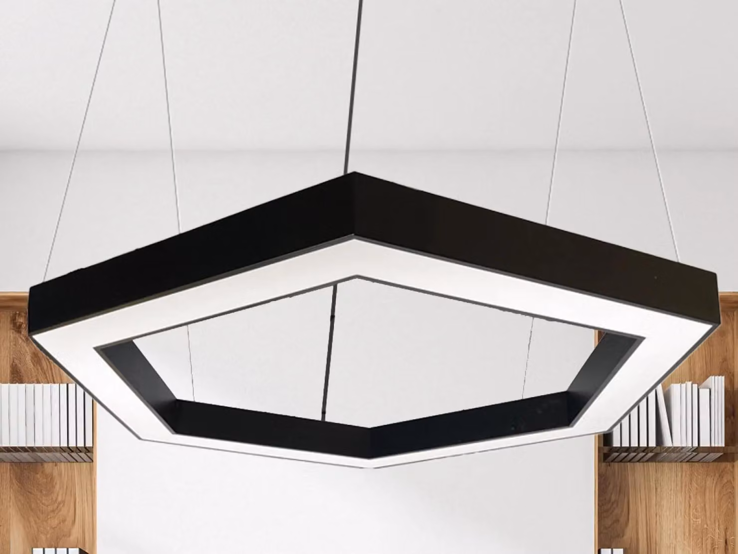 Lampada a sospensione LED NEDES, alimentazione 60W, temperatura di colore 4000K - Modello LCL7624-H