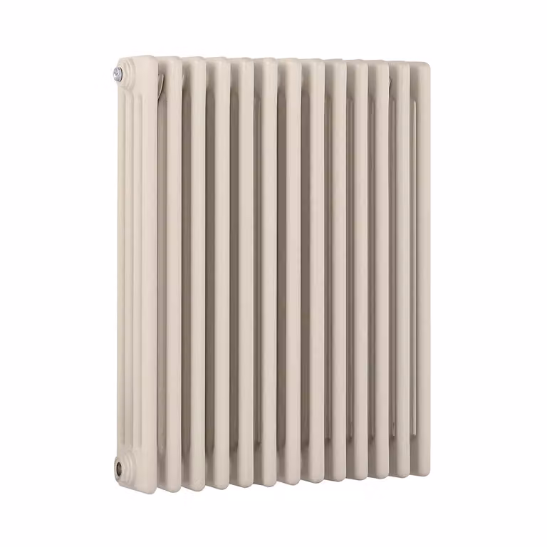 Radiatore Orizzontale a Colonne (4 Colonne) 750mm x 605mm - Bianco (Pearl Bianco) - Regent