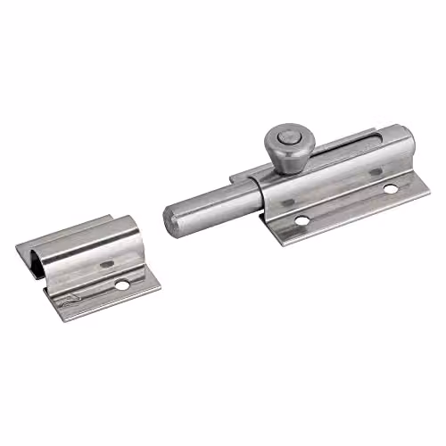 Catenaccio Trasversale Tondo Inox 36X 80    216 Al