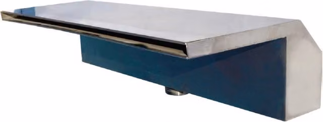 Cascata decorativa VESTA 500 per piscina, Inox 316L