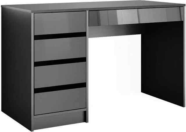 Tavolino da toilette Sherry Vicco Antracite L: 120 cm, P: 55 cm, H: 75 cm