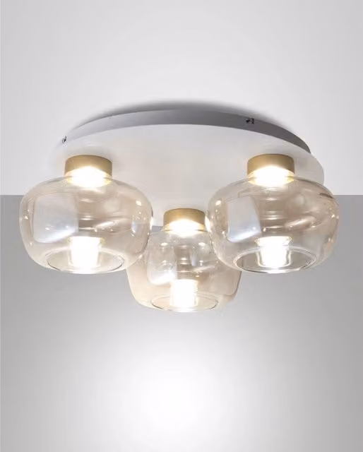 Kino Plafoniera Cognac 3Luci