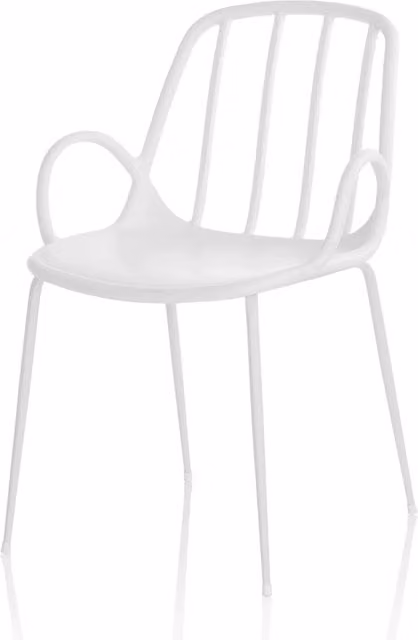 Set 4 Sedie ROS bianco
