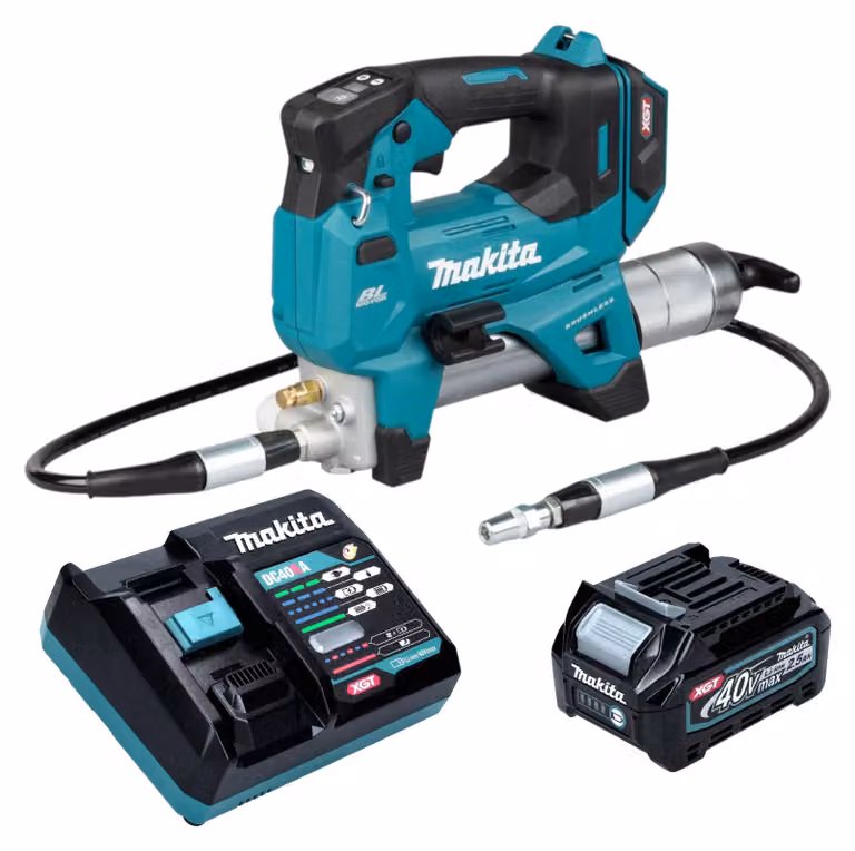 Makita GP 001 GD101 Pompa a pressione a batteria 40 V max. 690 bar Brushless + 1x batteria 2,5 Ah + caricabatterie
