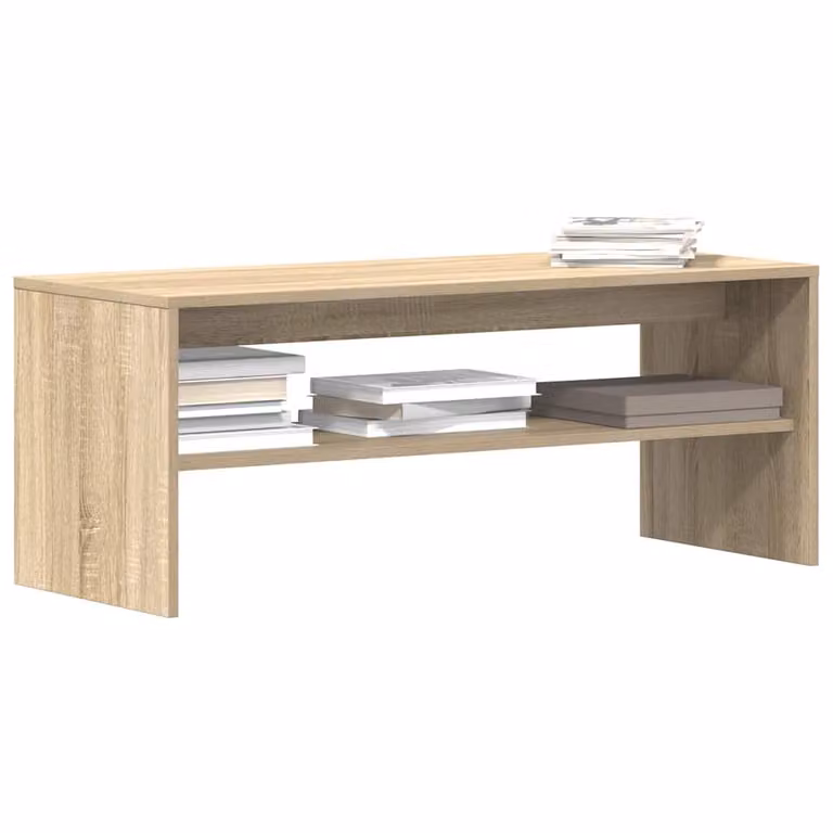 Mobile Porta TV Moderno vidaXL in Legno Rovere Sonoma Marrone L/P/H: 100 x 40 x 40 cm
