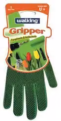 Guanti da lavoro in cotone GRIPPER taglia unica colore verde