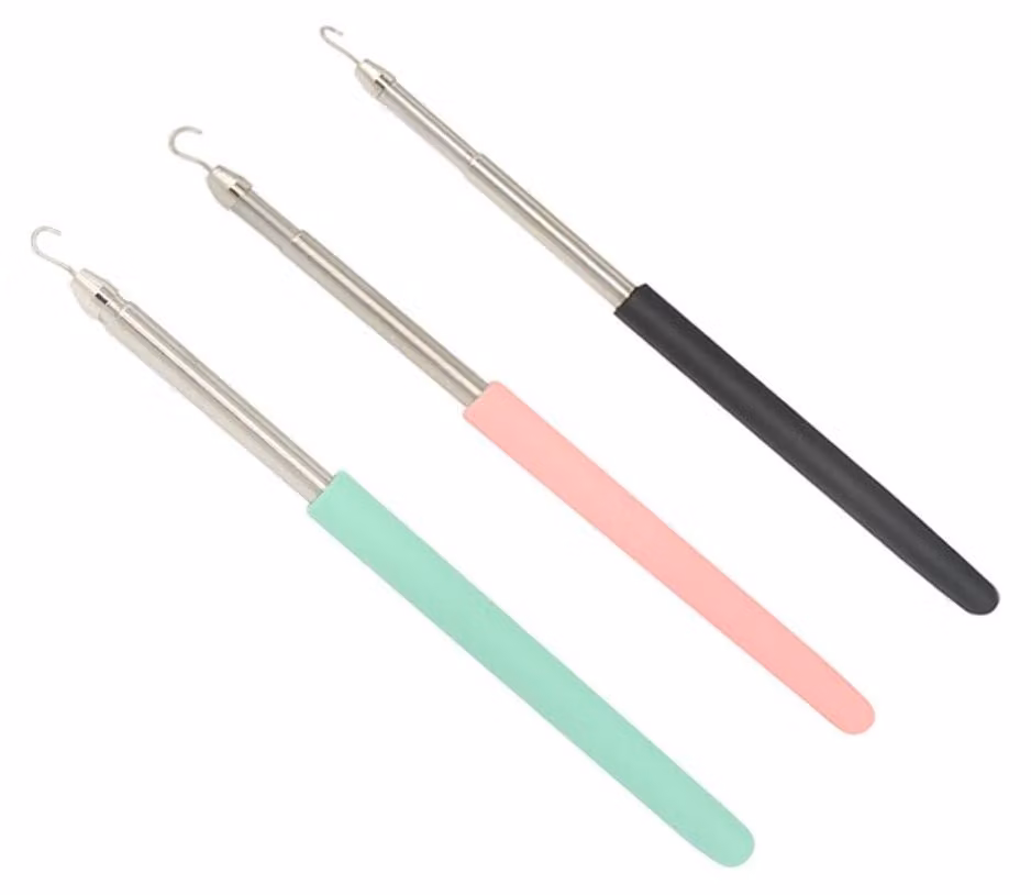 Set di strumenti per gioielli - 3 pezzi - Aiuto per bracciali - Strumento di indossamento - Acciaio inossidabile - Pratico e durevole