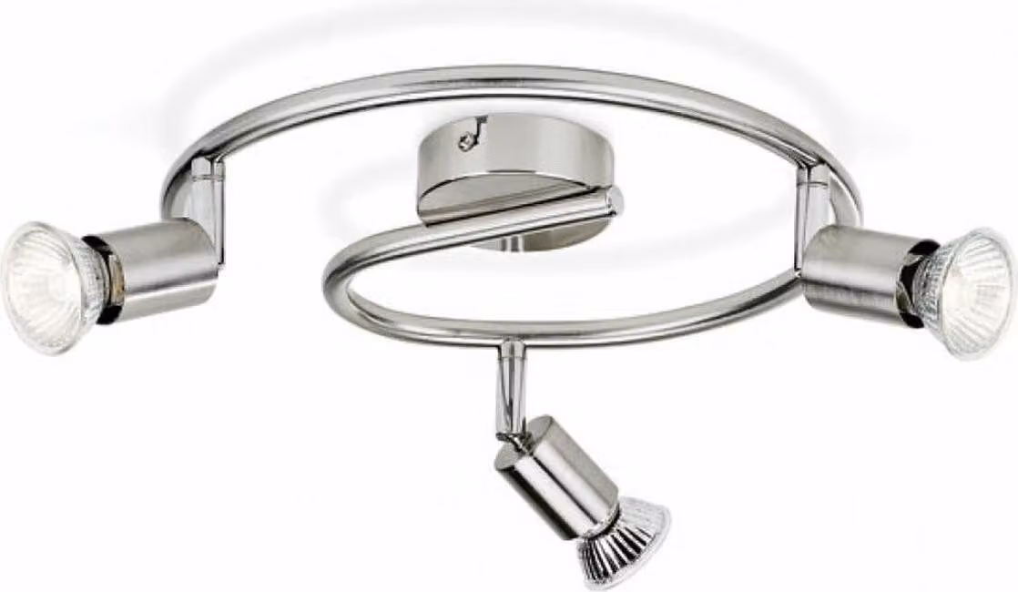 plafoniera rotonda 3 elementi gu10 mod. limbali philips