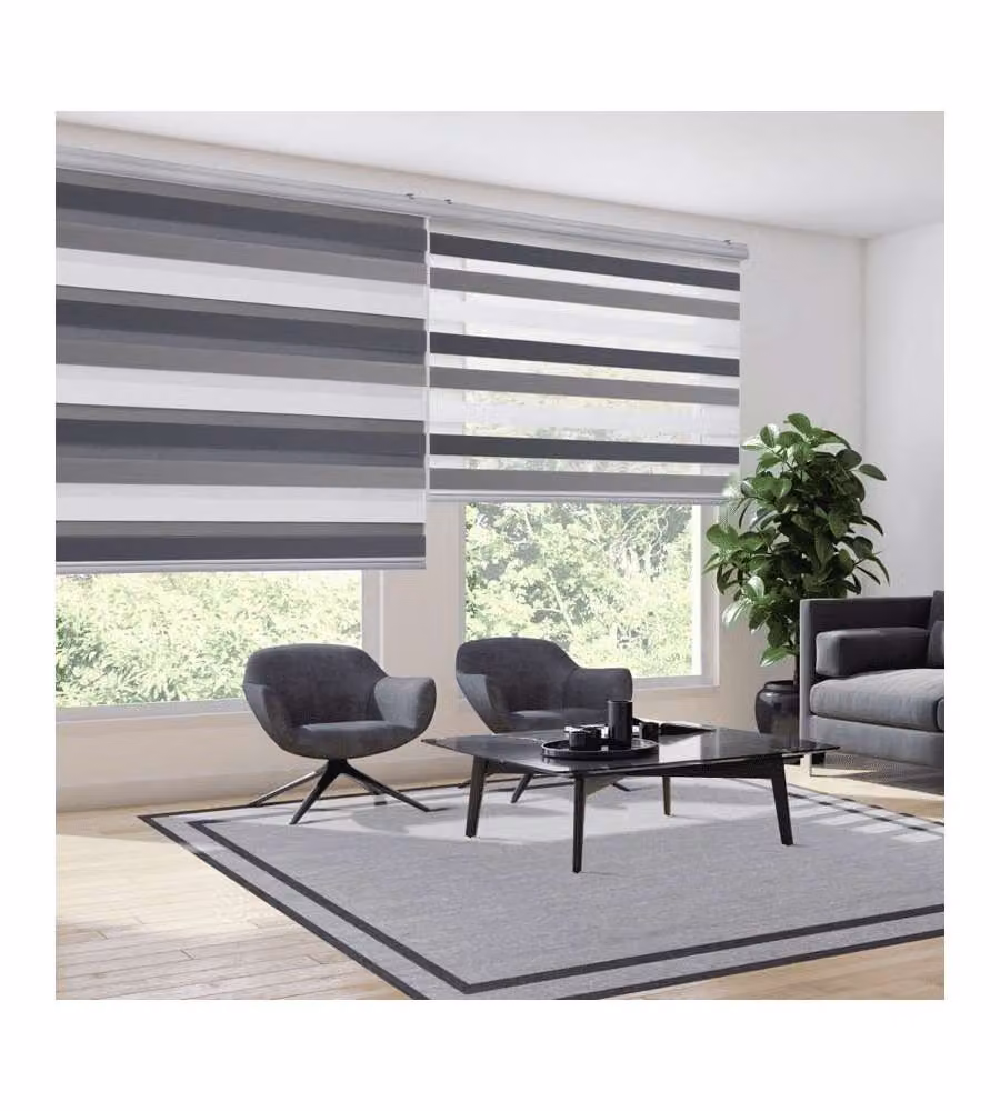 STOR PLANET Tenda Avvolgibile Giorno e Notte Tricolore 140x250 cm