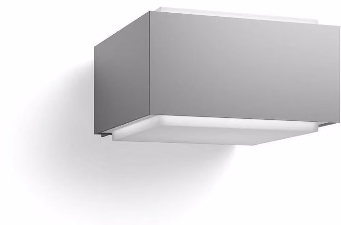Applique da parete PHILIPS Hérisson, grigia, 1x42 W, 230 V, grado di protezione IP44, con sensore di movimento