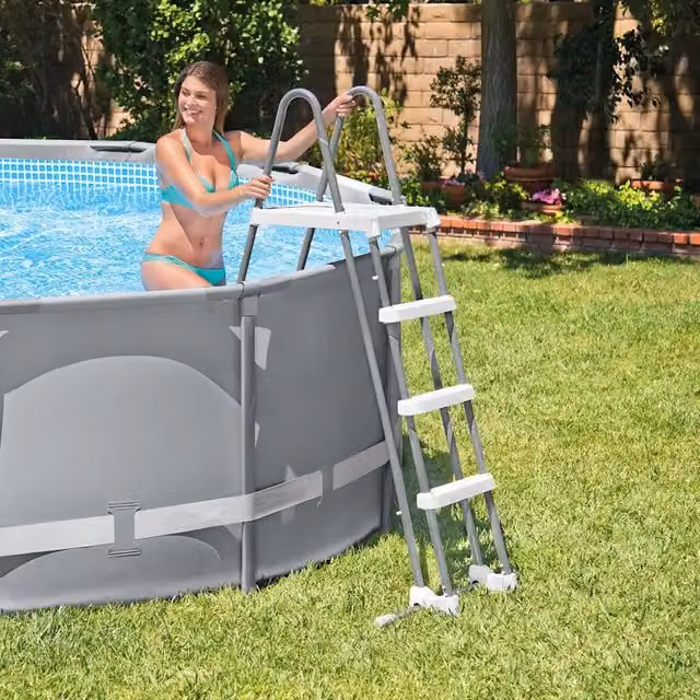 INTEX Scala di Sicurezza a 4 Gradini per Piscina 122 cm 3202929