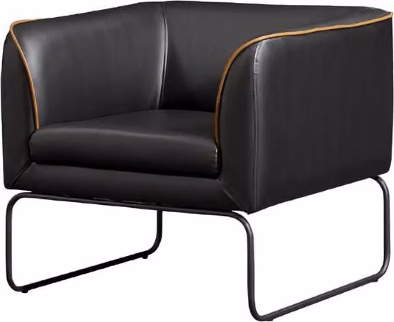 Sessel Sitzer Wohnzimmer Polster Luxus Einrichtung Leder Sofa Couch Modern