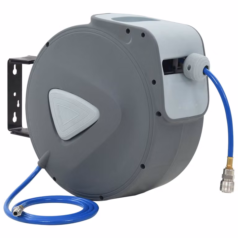 The Living Store Avvolgitore automatico per aria compressa 1/4" 30 m
