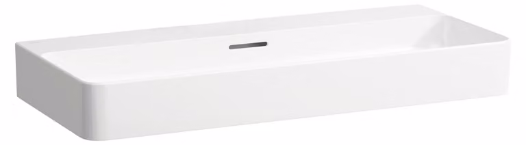 LAUFEN VAL lavabo à poser, sans trou pour robinet, avec trop-plein, US fermé 950x420mm, H8162877571091, H8162877571091