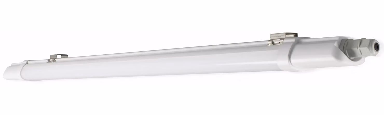 LEDVANCE Apparecchio LED a prova di umidità, apparecchio per applicazioni esterne, bianco freddo, lunghezza: 120 cm, Submarine I Slim Value, 4058075266414, lunghezza 1,2 m