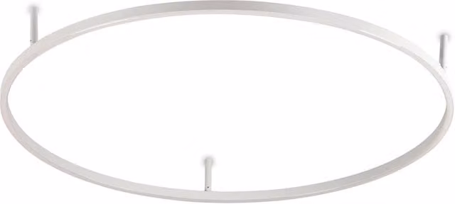 Plafoniera Moderna Oracle Alluminio-Materie Plastiche Bianco Led 55W 3000K