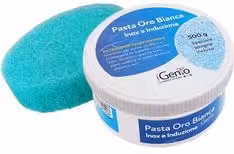Detergente per acciaio inox pasta oro bianca Igenio 500 g