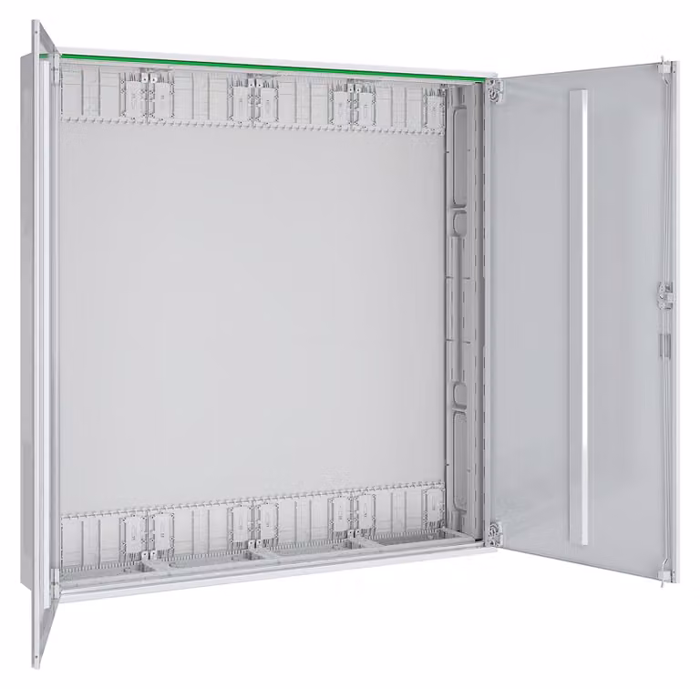 Custodia a parete, isolata 1050x1100x210mm - Custodia vuota 1100x1060mm ABNRS407