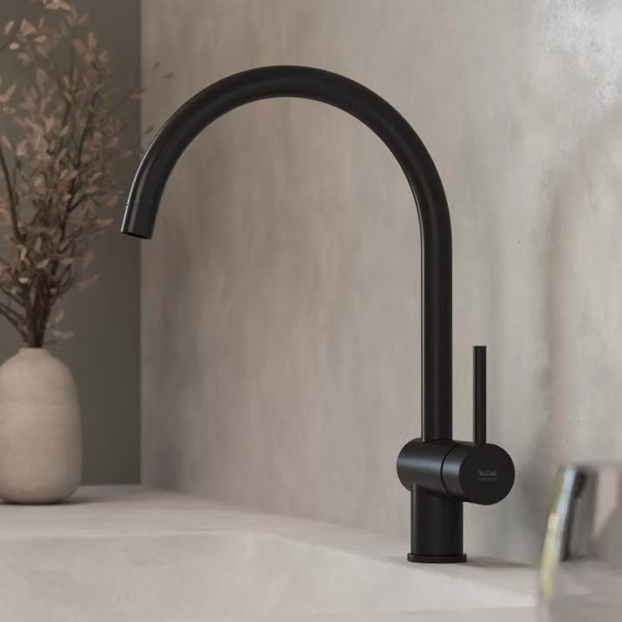 Miscelatore da cucina monocomando Kronenbach Lima Classic con erogatore alto e girevole