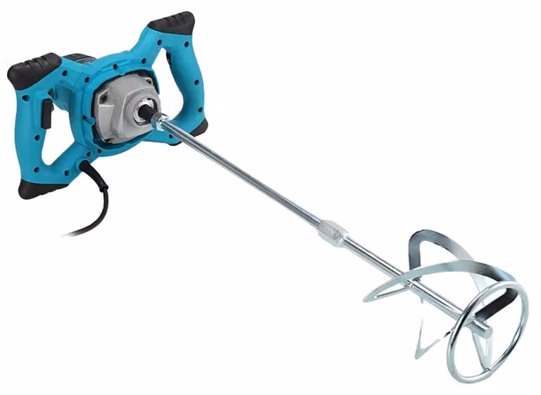 Betoniere, velocità regolabile, impugnatura ergonomica antiscivolo, blu, UE