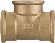 Raccordo A T In Ottone Filettatura Femmina 3/8''