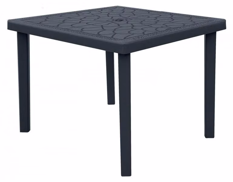 Tavolo Gruvyer 90x90 – Antracite – Grand Soleil