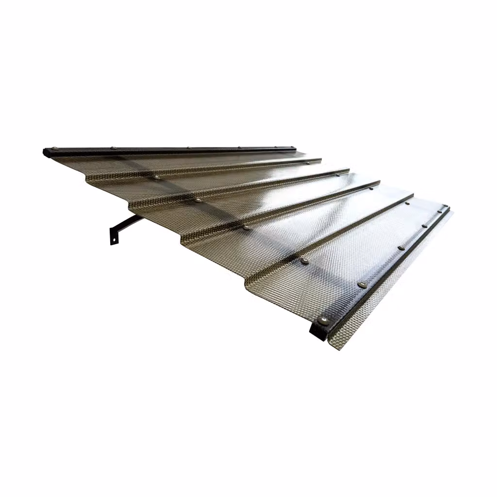 Tettoia a spiovente StarkeDACH DIAMONDS Straight T-150 7016 con telaio in alluminio e rivestimento in policarbonato – 2