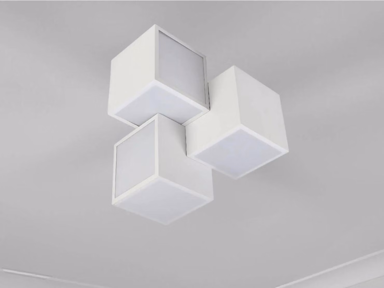 Lampada a soffitto a LED con telecomando, 60W - TA1321/W
