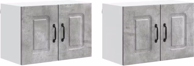Pannello per lavastoviglie Kalmar Grigio, set da 2 pezzi con finitura opaca