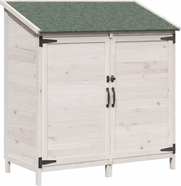 Capanno da Giardino Bianco 106,5 x 56 x 113,5 cm CFW5934502