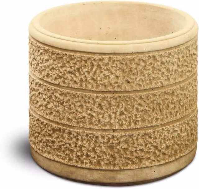 Vaso da Giardino Monviso Medio Giordanoshop Colore Nocciola L/P/H: 44 x 44 x 36 cm