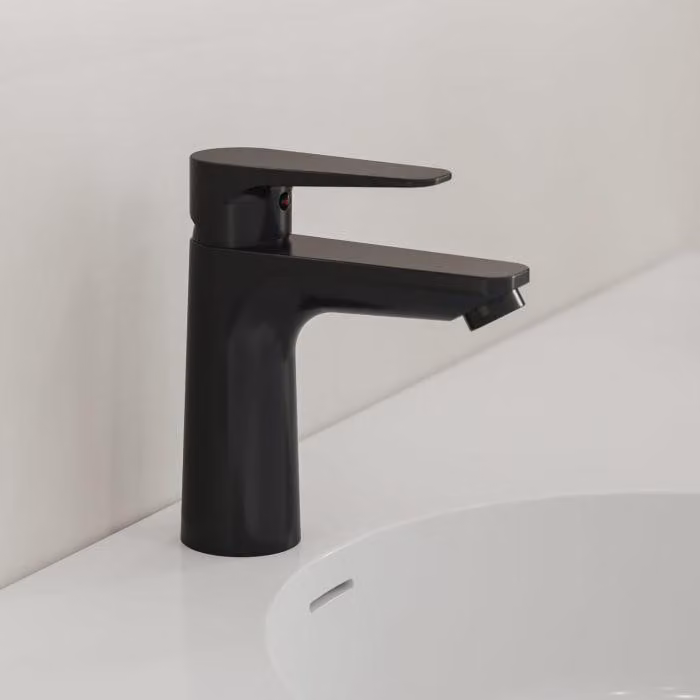 Kronenbach Radia 3.0: Miscelatore monocomando per lavabo, senza tappo di scarico, portata 5 l/min