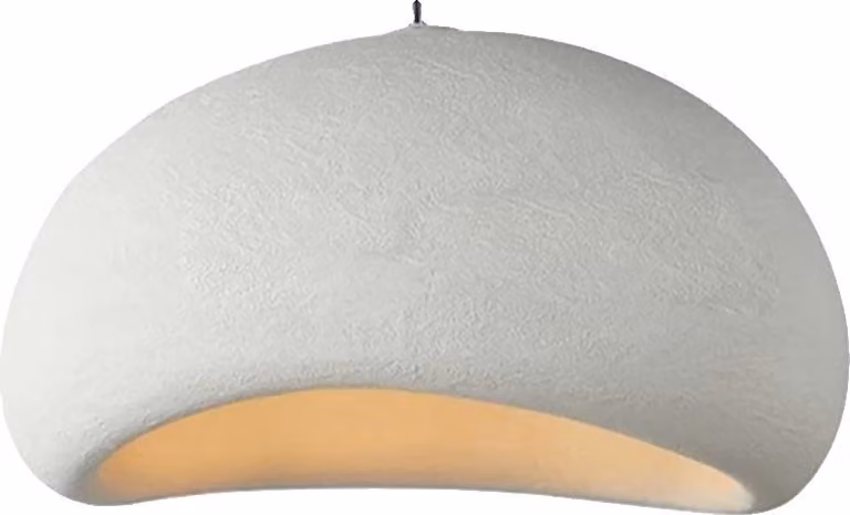 Lampada a sospensione, stile moderno, regolabile in altezza, 30 cm, senza lampadina