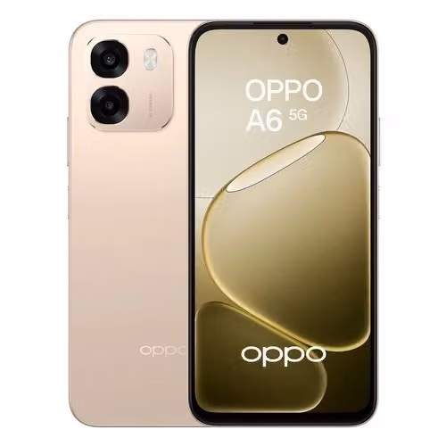 Smartphone Oppo A6 5G Aurora Gold con display da 6,75 pollici, 256 GB di memoria e 6 GB di RAM – 2