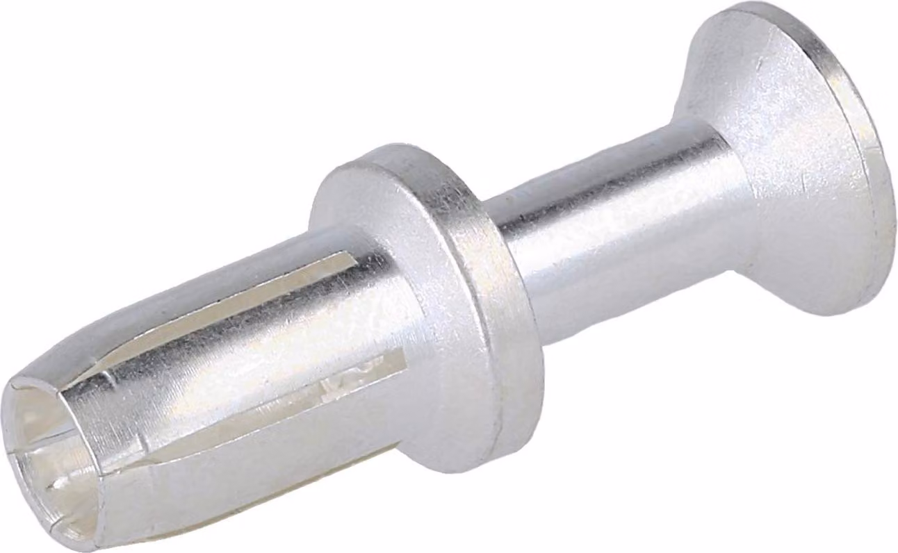 HARTING 70A - Contatto a crimpare Presa (F) 10 mm² AWG8 argento, 1 pezzo Materiale: lega di rame - 1 pezzo