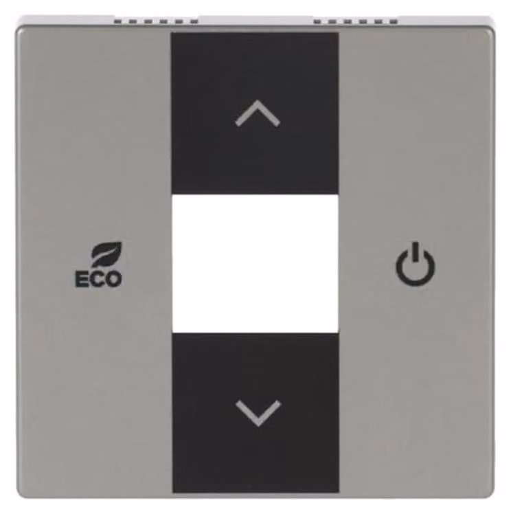 Disco centrale in acciaio inox - Controllore touch per domotica KNX 6235-866