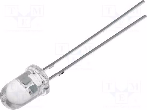 2 LED a 5 mm, 30°, rosso/verde, bipolari, bicolore, 3000÷5800 mcd, 20 mA, OSRP5131AH-2, LED Dio