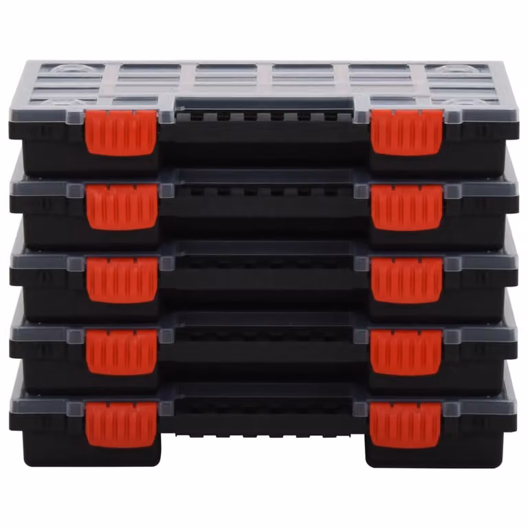 Scatole di Assortimento 5 pz 34,5x25x5 cm in Polipropilene