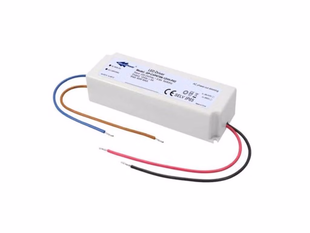 Alimentatore Led a Tensione Costante - 75 W 12 V 5 A Con Dimmerazione Triac