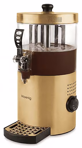 Macchina dispenser per cioccolata calda H.Koenig SHK804 in acciaio inossidabile, capacità 3 l, 1200 W, oro – 3